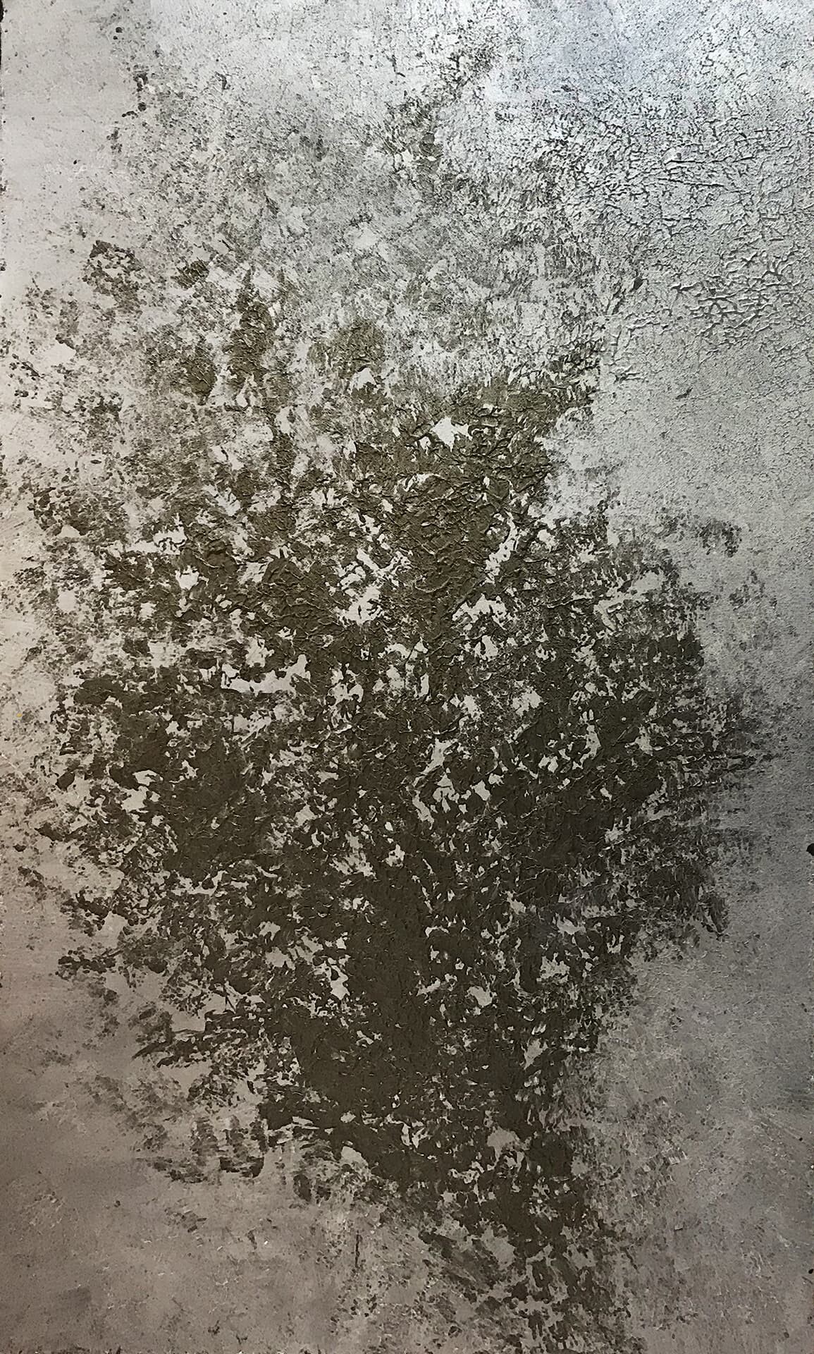 breath, 2020, tuval üzerine akrilik, 150 cm x 70 cm