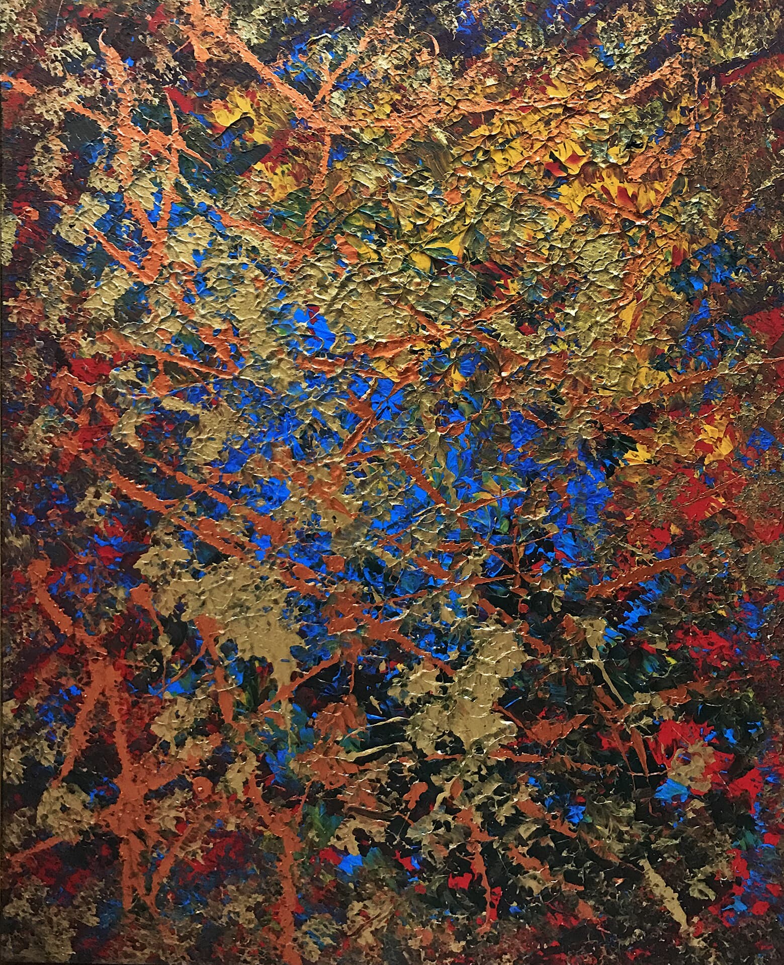 horizon, 2020, tuval üzerine akrilik, 120 cm x 100 cm