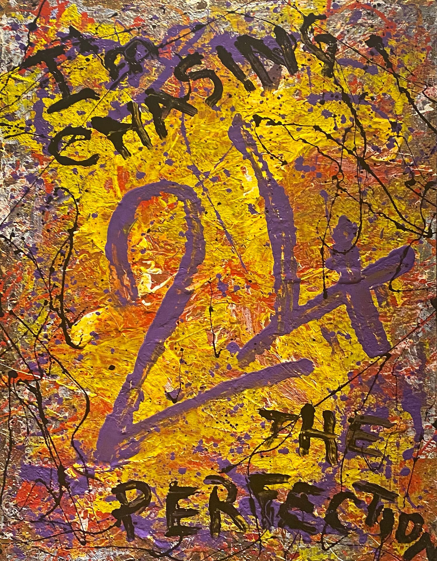 Özge Gürkan - Kobe, 2021, tuval üzerine karışık teknik, 100 cm x 70 cm